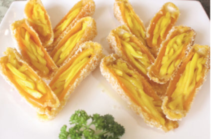 创新甜菜｜菠萝蜜裹上咸蛋黄 老少皆宜