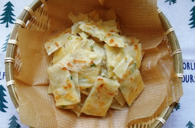 葱花油饼