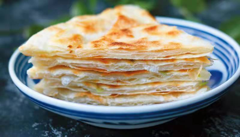 葱花油饼-羊汤最佳搭档