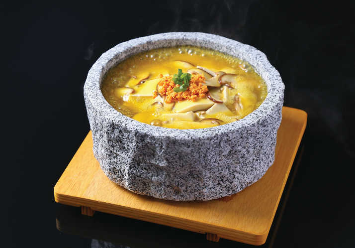 石锅海胆豆腐