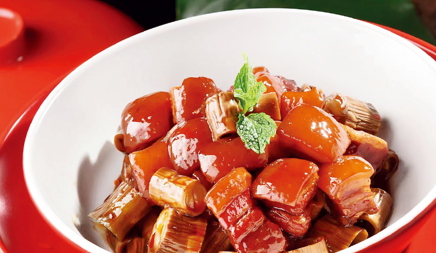 赤水脆笋红烧肉