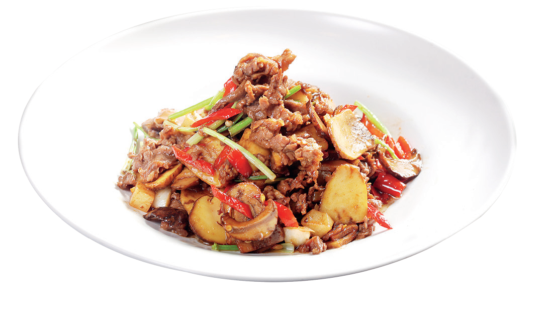 小炒黄牛肉