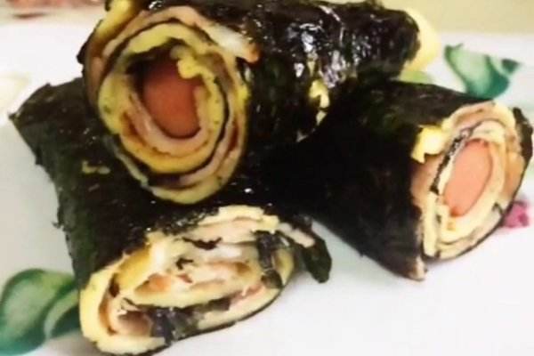 熏衣海苔火腿卷