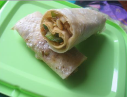 虾蓉刀豆卷