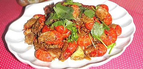 干煸小龙虾