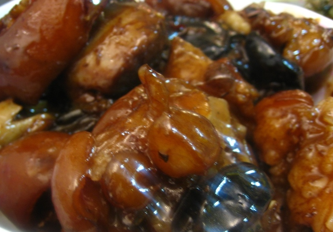桃香酥肘