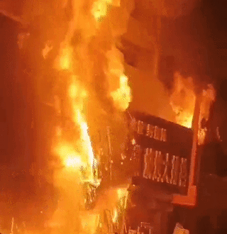 凌晨突发!青岛餐饮店多起火灾事故