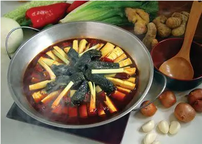 乌鸡笋子锅