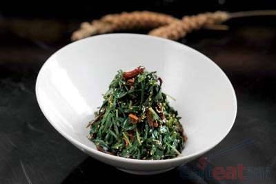 红腌菜拌苦菜