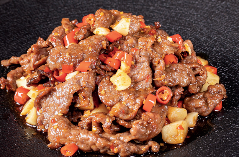 现炒黄牛肉