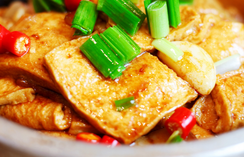 石锅脆皮豆腐