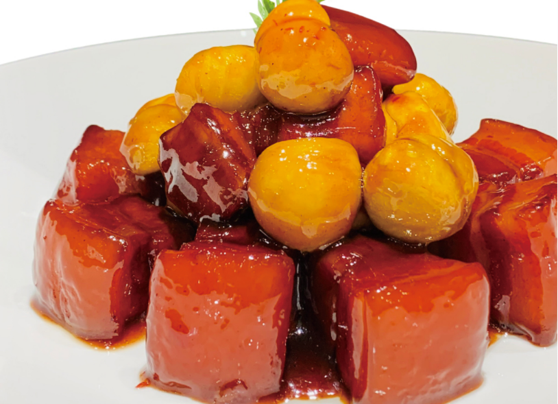 泰山板栗红烧肉