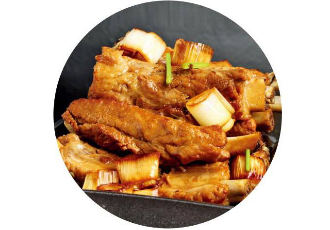 自制料油-海派京葱烧烧排骨
