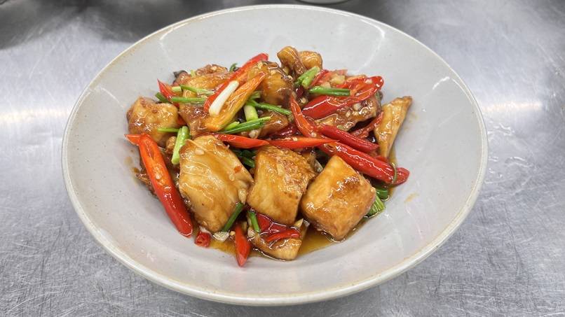 【江西小炒直播】烹饪艺术家试验室试做菜品：赣南小炒鱼
