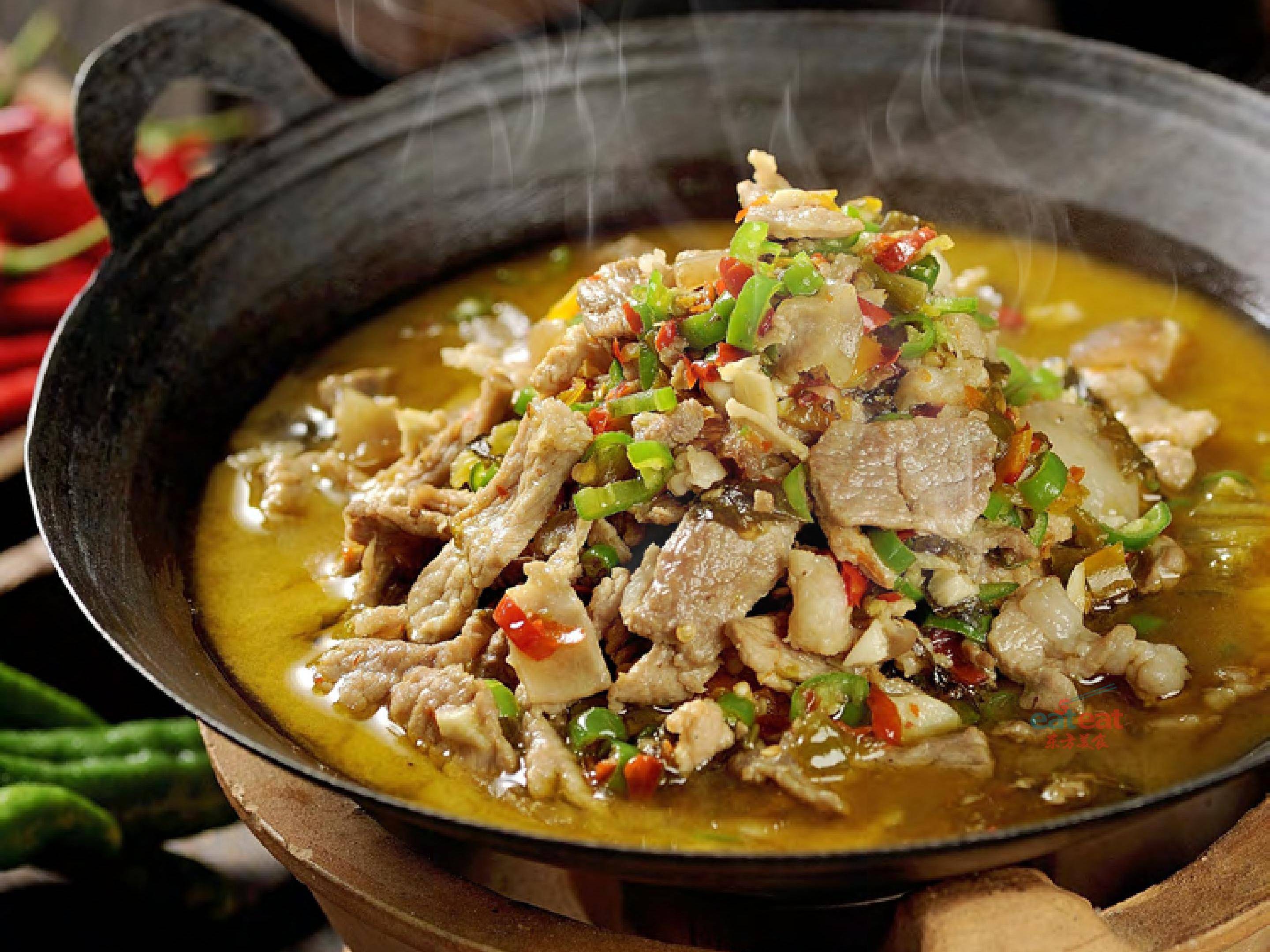 【招牌湘菜】土猪肉炖酸菜